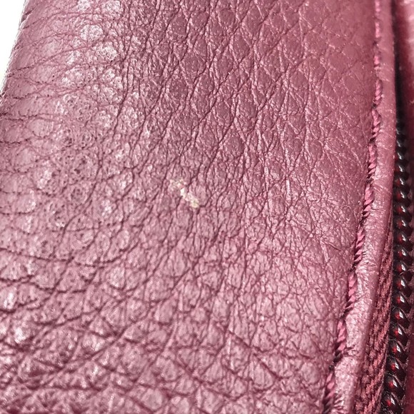 Elliott Lucca Burgundy Gwen Crossbody Pebble Leather Handbag  Super Soft - Picture 11 of 12